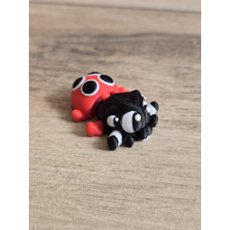 Mini Figurka Pająk Biedronka 3d - Druk3d fidget mixGadzet
