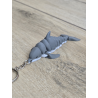 Breloczek Delfin 3d - Brelok Druk3d fidget Keychain mixGadzet