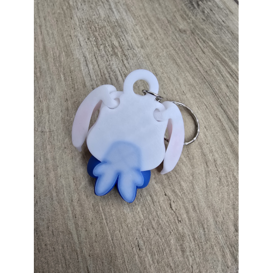Wesoły Brelok Króliczek - Brelok Druk3d fidget Keychain mixGadzet