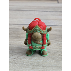 Breloczek Viking Gnome Girl 3d - Brelok Druk3d fidget Keychain mixGadzet