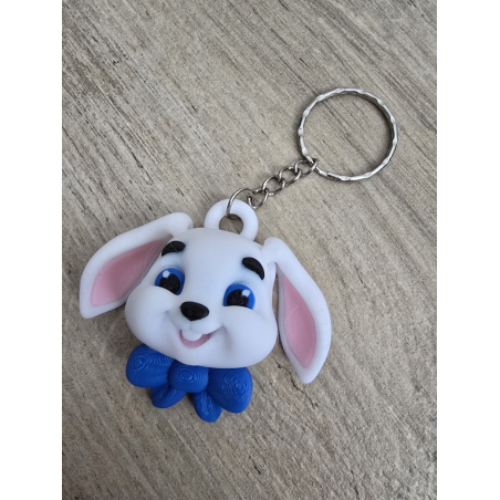 Wesoły Brelok Króliczek - Brelok Druk3d fidget Keychain mixGadzet