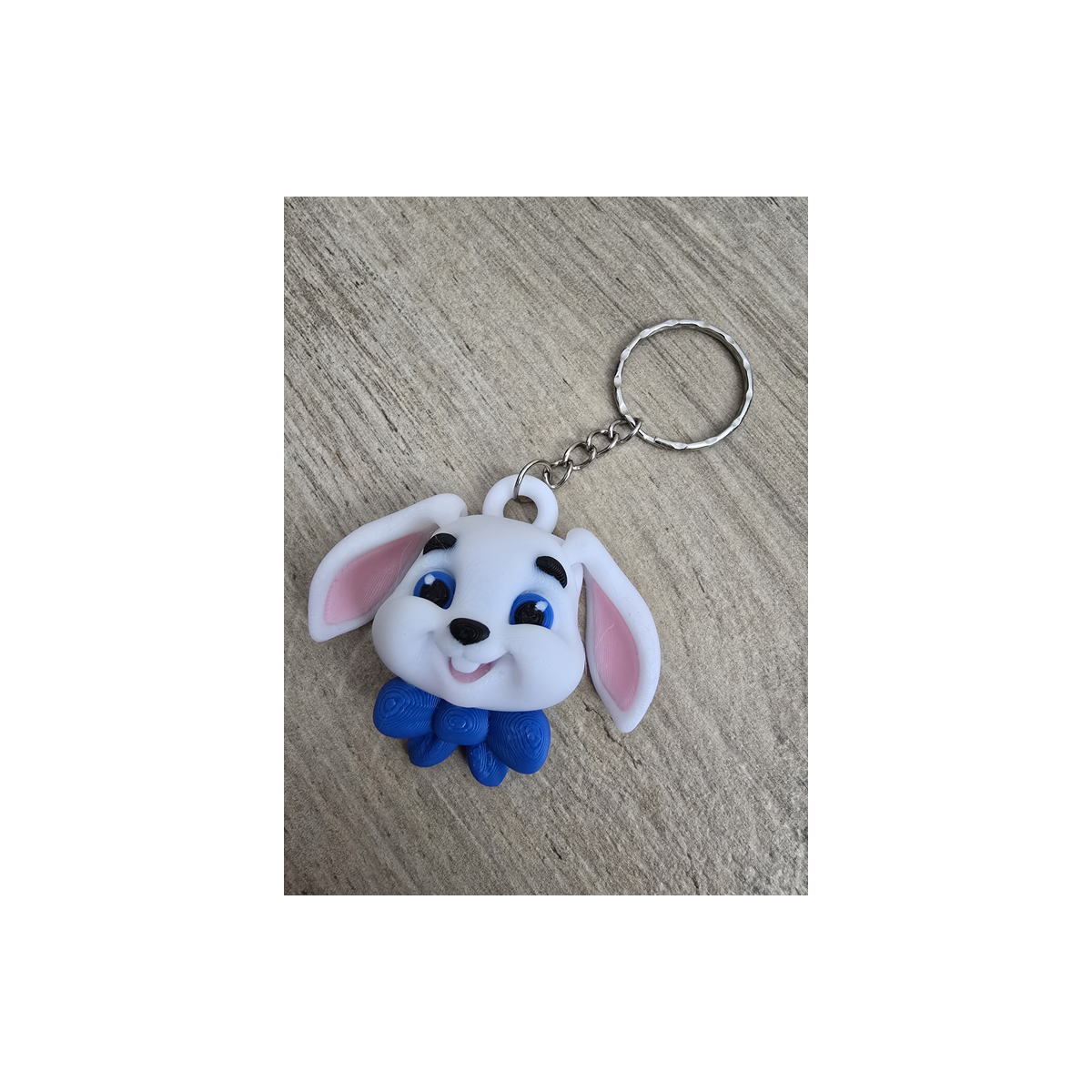 Wesoły Brelok Króliczek - Brelok Druk3d fidget Keychain mixGadzet