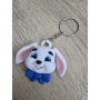 Wesoły Brelok Króliczek - Brelok Druk3d fidget Keychain mixGadzet