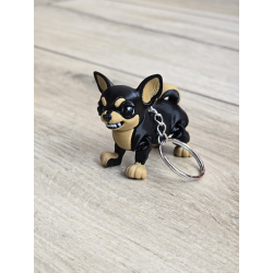 Breloczek groźny Chihuahua 3d - Brelok Druk3d fidget Keychain mixGadzet