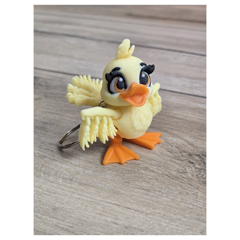 Breloczek Kaczuszki 3d - Brelok Druk3d fidget Keychain mixGadzet