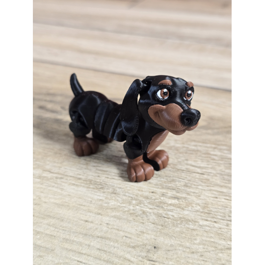 Figurka Jamnika 3d - Druk3d fidget mixGadzet