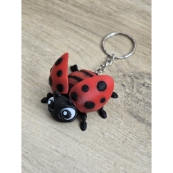 Breloczek Biedronka 3d - Brelok Druk3d fidget Keychain mixGadzet