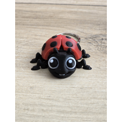 Breloczek Biedronka 3d - Brelok Druk3d fidget Keychain mixGadzet