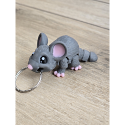 Breloczek Myszka 3d - Brelok Druk3d fidget Keychain mixGadzet