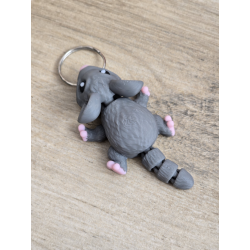 Breloczek Myszka 3d - Brelok Druk3d fidget Keychain mixGadzet