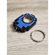 KeySpinner Minecraft 3d - Brelok Druk3d fidget Keyrambit KeyFlipper
