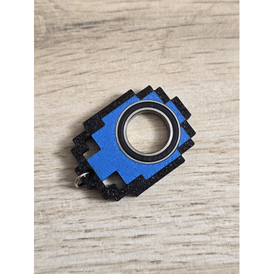 KeySpinner Minecraft 3d - Brelok Druk3d fidget Keyrambit KeyFlipper