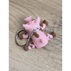 Breloczek Świnka 3d - Brelok Druk3d fidget Keychain mixGadzet
