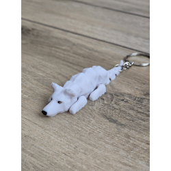 Breloczek Borzoi 3d - Seria Psów Brelok Druk3d fidget Keychain mixGadzet