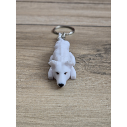 Breloczek Borzoi 3d - Seria Psów Brelok Druk3d fidget Keychain mixGadzet