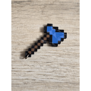 Breloczek Diamentowy Topur Minecraft 3d - Brelok Druk3d fidget Keychain