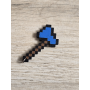 Breloczek Diamentowy Topur Minecraft 3d - Brelok Druk3d fidget Keychain