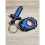 KeySpinner + Diamentowy Miecz Minecraft - Brelok Druk3d fidget KeyFlipper