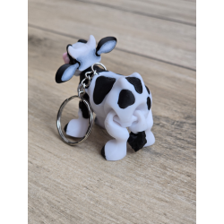 Breloczek Krówka 3d - Brelok Druk3d fidget Keychain mixGadzet