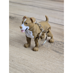 Breloczek Pitbull 3d - Brelok Druk3d fidget Keychain mixGadzet
