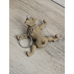 Breloczek Pitbull 3d - Brelok Druk3d fidget Keychain mixGadzet
