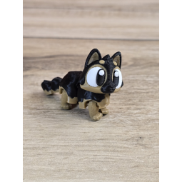 Mini Figurka Owczarka Niemieckiego 3d - Druk3d fidget mixGadzet