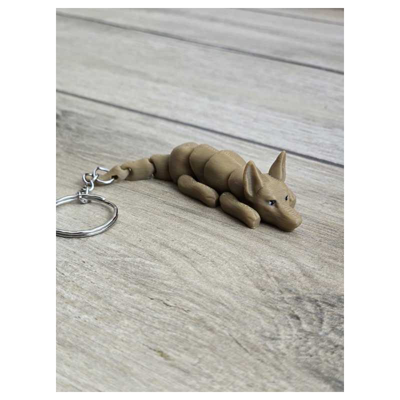 Breloczek Pharaoh Hound 3d - Seria Psów Brelok Druk3d fidget Keychain