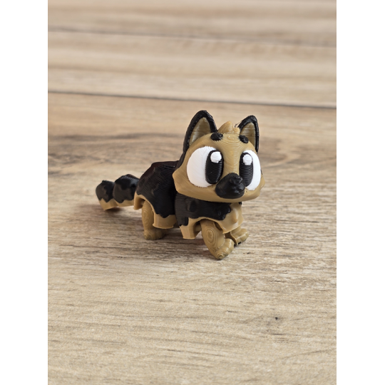 Mini Figurka Owczarka Niemieckiego 3d - Druk3d fidget mixGadzet