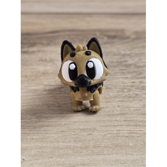 Mini Figurka Owczarka Niemieckiego 3d - Druk3d fidget mixGadzet