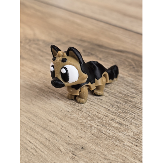 Mini Figurka Owczarka Niemieckiego 3d - Druk3d fidget mixGadzet