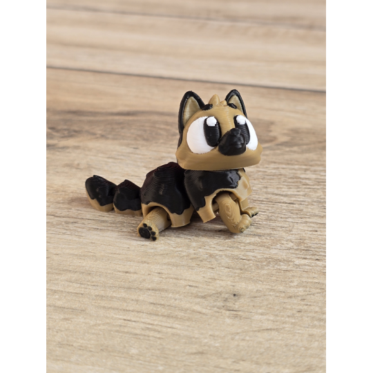 Mini Figurka Owczarka Niemieckiego 3d - Druk3d fidget mixGadzet