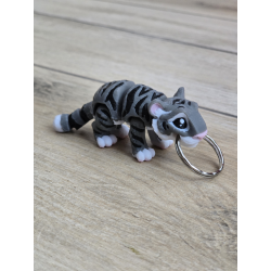 Breloczek Tygrys 3d -...