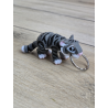 Breloczek Tygrys 3d - Brelok Druk3d fidget Keychain mixGadzet
