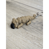 Breloczek Shar Pei 3d - Seria Psów Brelok Druk3d fidget Keychain mixGadzet