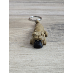 Breloczek Shar Pei 3d - Seria Psów Brelok Druk3d fidget Keychain mixGadzet