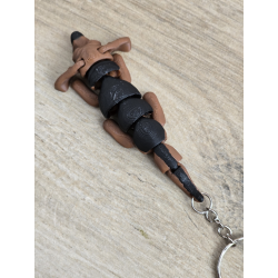 Breloczek Bassethound 3d - Seria Psów Brelok Druk3d fidget Keychain