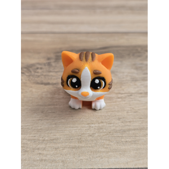 Figurka Kotka 3d - Druk3d fidget mixGadzet