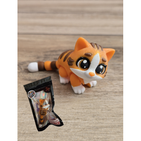 Figurka Kotka 3d - Druk3d fidget mixGadzet