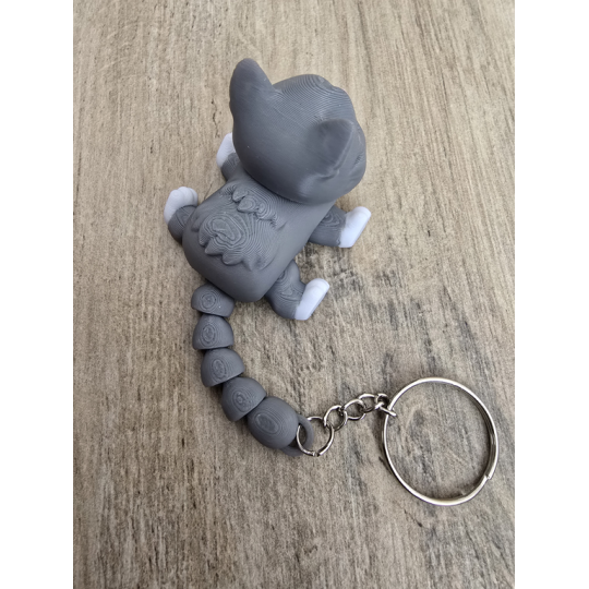 Uroczy Koci Breloczek 3D - Brelok Druk3d fidget Keychain mixGadzet