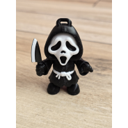 Figurka Chibi Ghostface z nożem 3d - Druk3d fidget mixGadzet