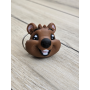 Uśmiechniety Quokka Brelok 2w1 - Magnes na Lodówkę! 3D - Druk3d Keychain