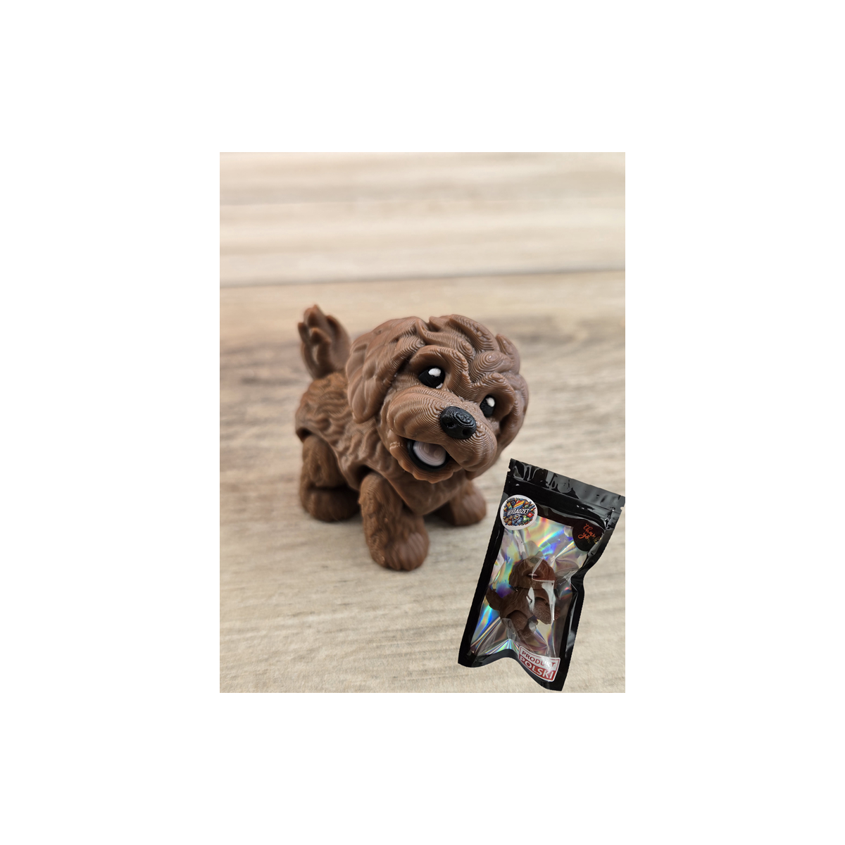 Breloczek Cavapoo 3D - Brelok Druk3d fidget Keychain