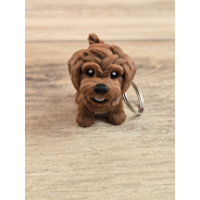 Breloczek Cavapoo 3D - Brelok Druk3d fidget Keychain
