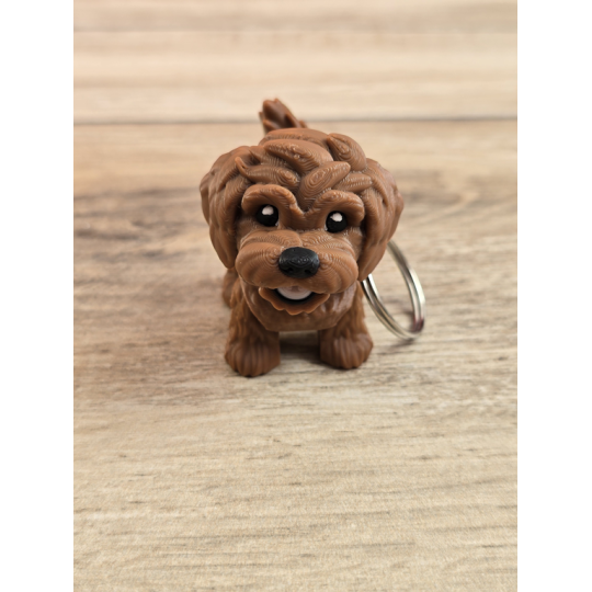 Breloczek Cavapoo 3D - Brelok Druk3d fidget Keychain