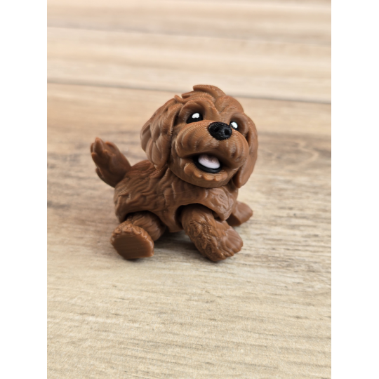 Breloczek Cavapoo 3D - Brelok Druk3d fidget Keychain
