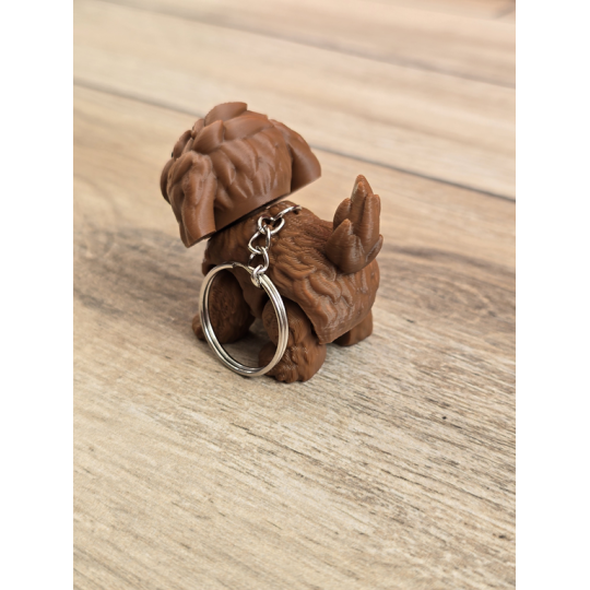 Breloczek Cavapoo 3D - Brelok Druk3d fidget Keychain