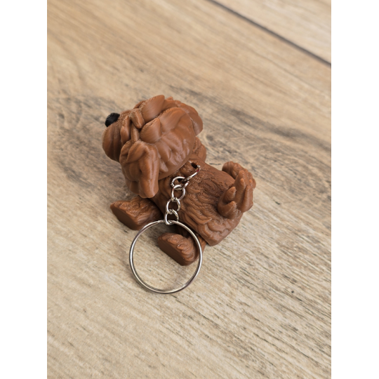 Breloczek Cavapoo 3D - Brelok Druk3d fidget Keychain