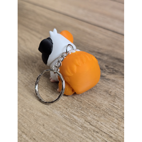 Breloczek Świnka Morska 3D - Brelok Druk3d fidget Keychain