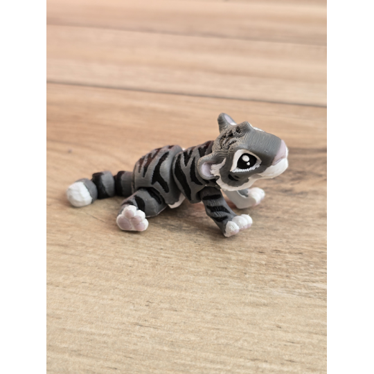 Figurka Tygrysa 3d - Druk3d fidget mixGadzet