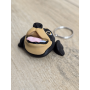 Uroczy Rottweiler Brelok i Magnes na Lodówkę 2w1 3D - Druk3d Keychain